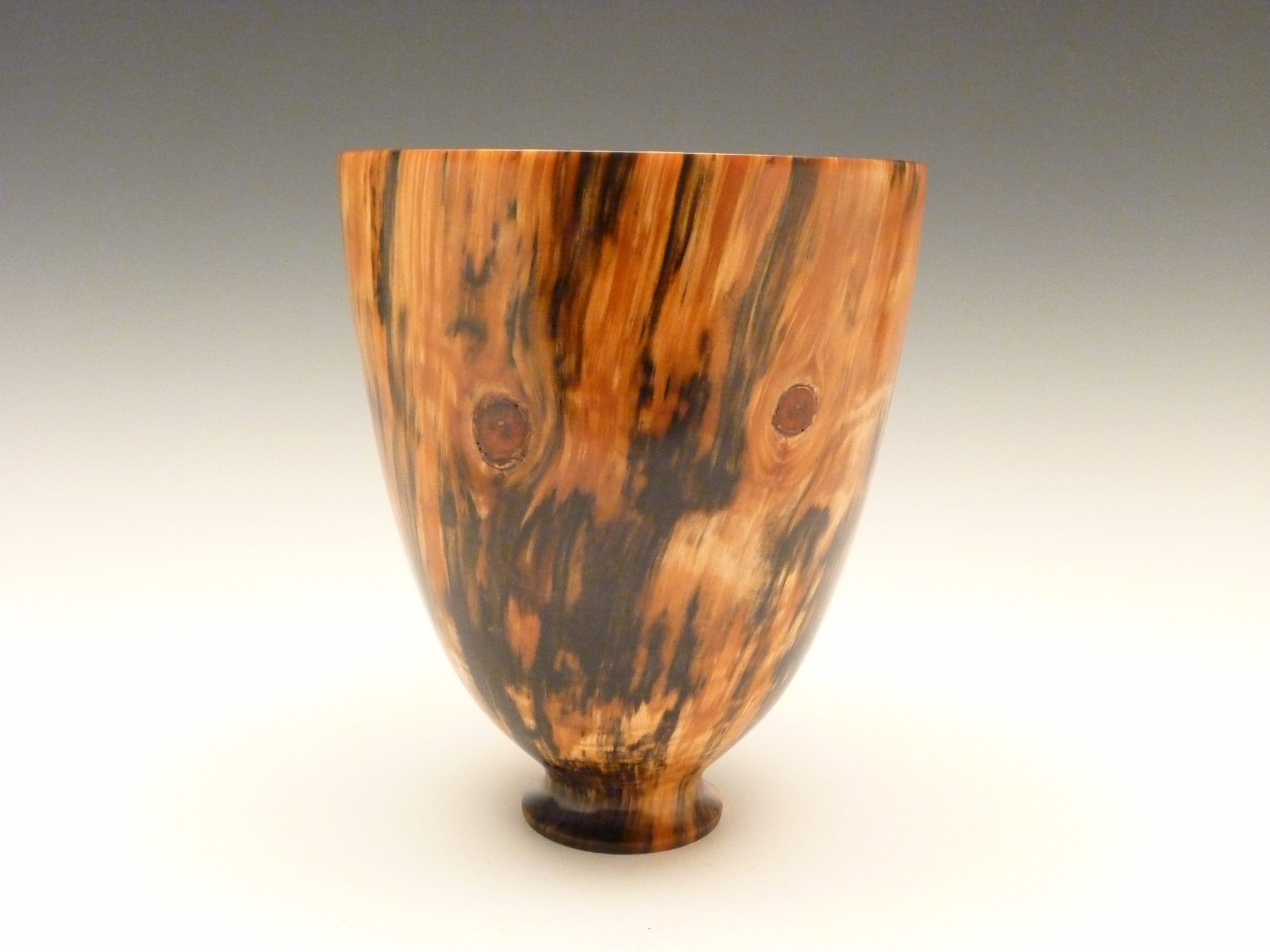 Pine Vase Syd Vierra, Hawaii Wood Turner